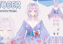 design custom anime vtuber model ready for live2d rigging